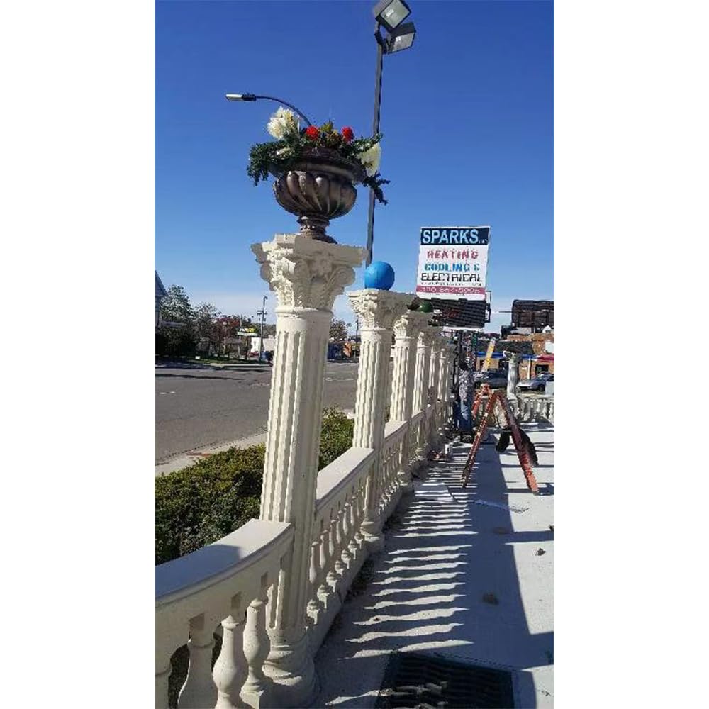 D20x125cm Plastica Acciaio Europeo Colonna Romana Stampo cancello Colonna Versare in Posto Cemento Modello Modello Modello Villa Produttore