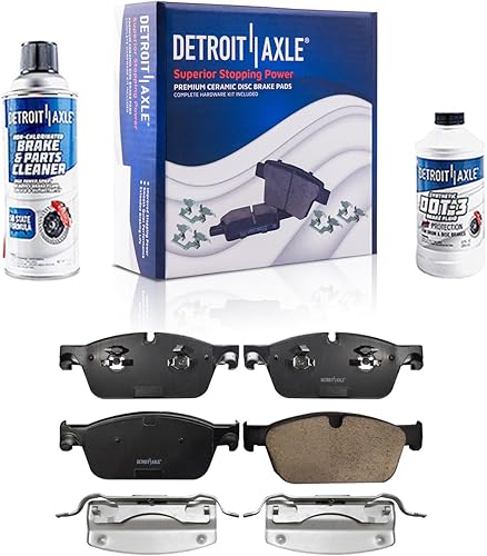 Miniatura 31 de Detroit Axle - Kit de freno trasero para Chevy GMC Silverado Sierra Suburban 1500 Yukon Tahoe Avalanche Cadillac Escalade Pinza de freno de disco