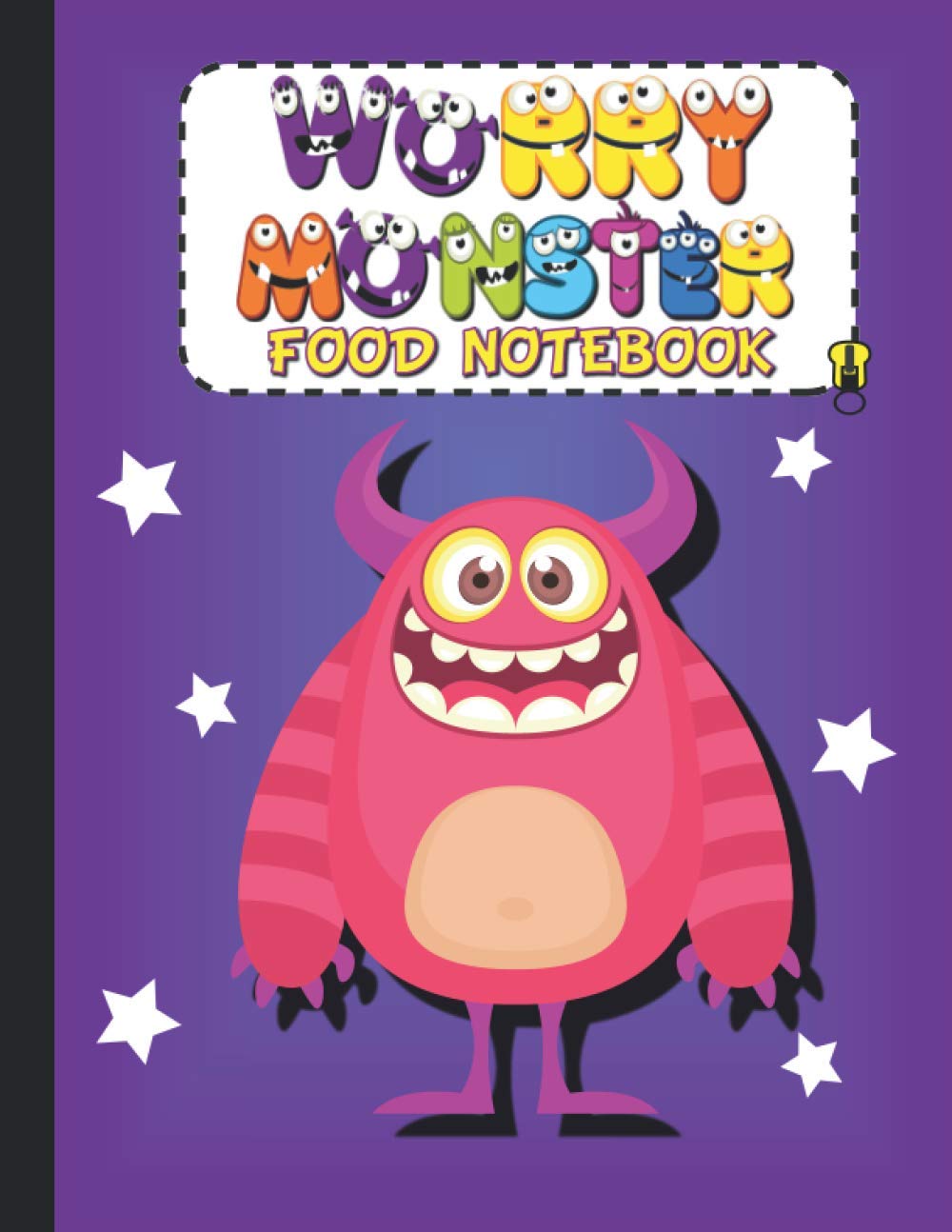 Worry Monster Food Notebook: Book With Cut Out Notes To Write On To Feed Your Worry Monster Soft Toy - For Children To Help With Worries and Anxiety