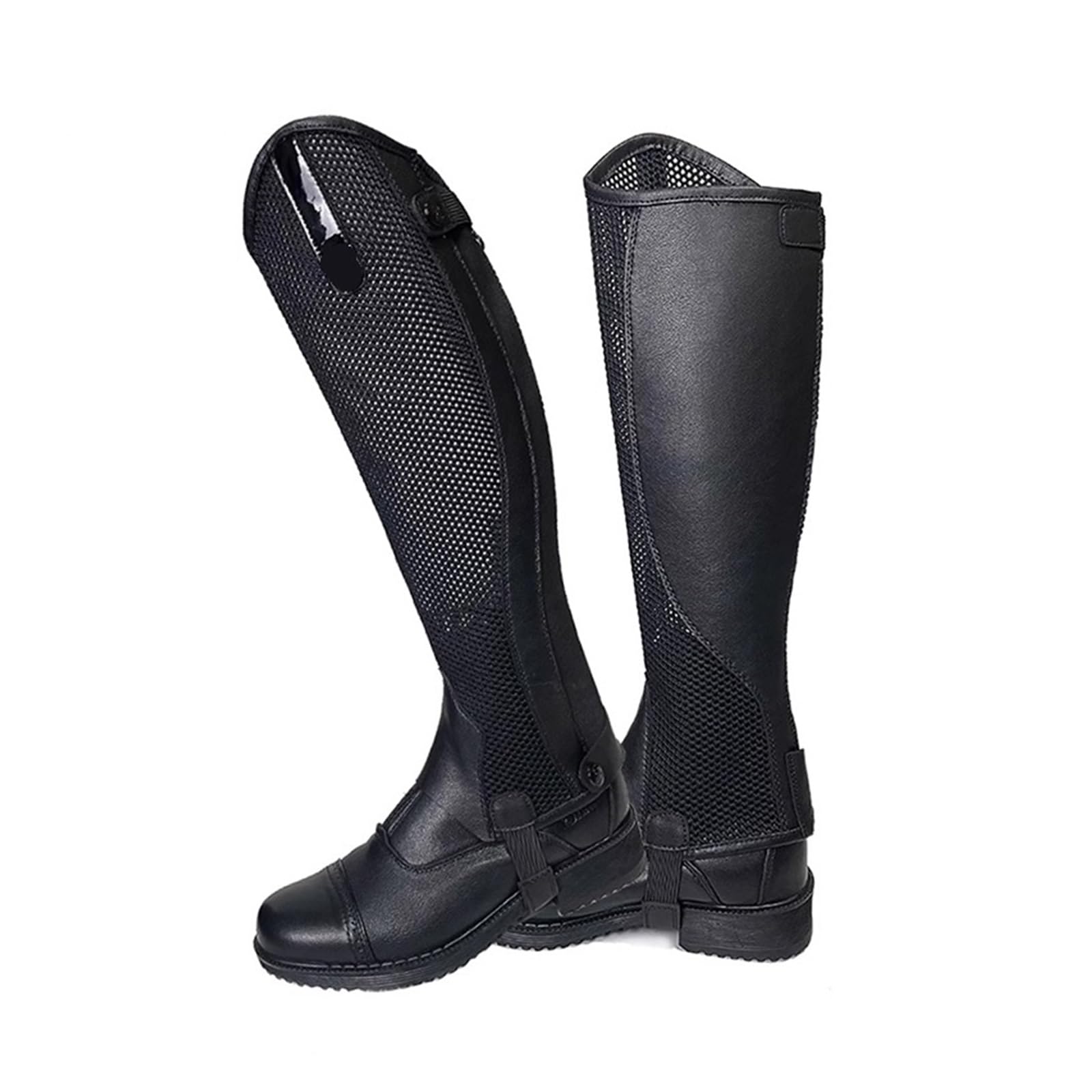 Reiten Half Chaps Atmungsaktive Mesh-Leggings for den Reitsport, bequeme und atmungsaktive Reitleggings, professionelle Reitausrüstung