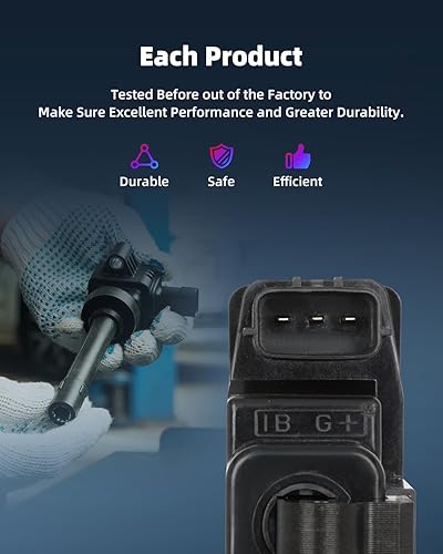 Vista 1095 de ECCPP Bobinas de encendido portátiles de repuesto para automóvil compatibles con Infiniti I30/para Nissan Maxima 3.0L V6 2000-2001 Reemplazo