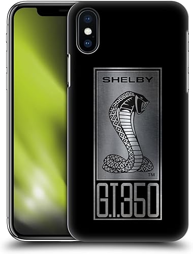 Head Case Designs Officially Licensed Shelby GT350 Car Graphics Hard Back Case Compatible with Apple iPhone XiPhone Xs