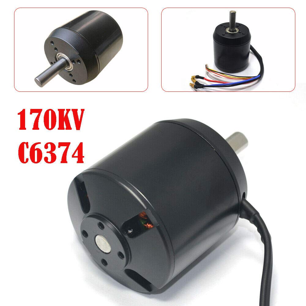 2900w C6374 High Efficiency Brushless Motor 170KV für elektrisches Skateboard Longboard