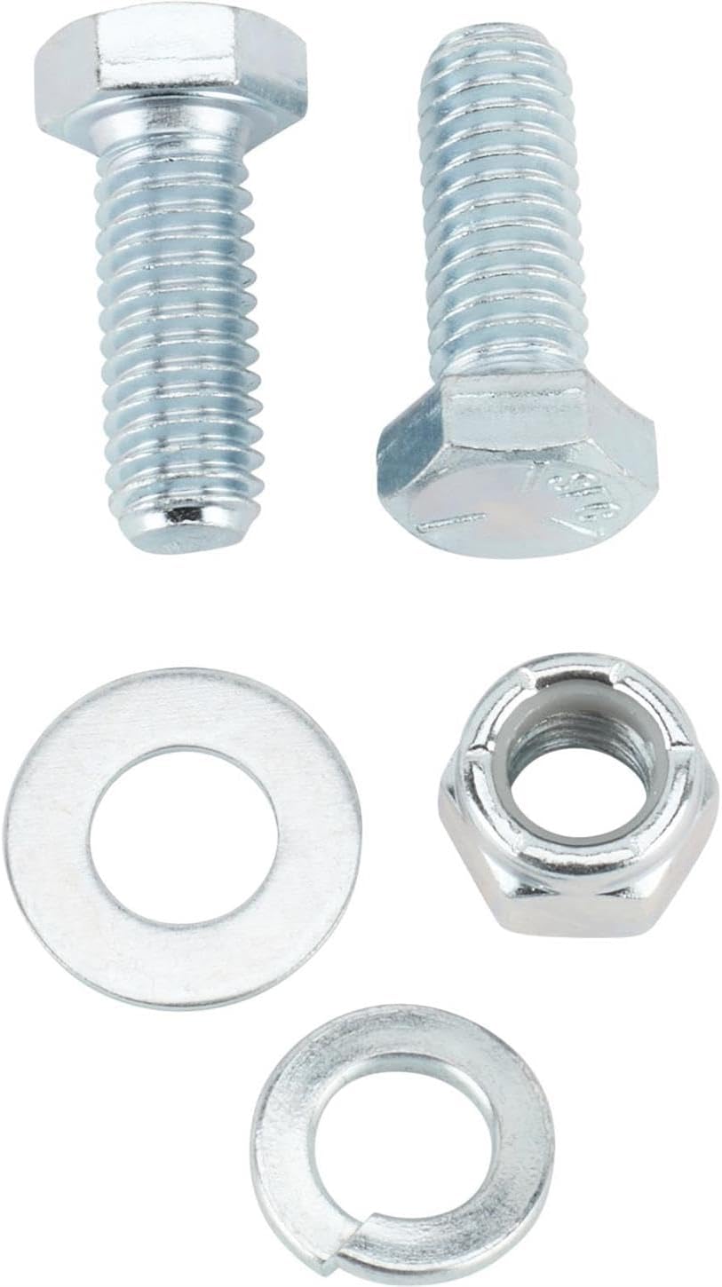 Speedway Motors Motor Mount Kit for Side-Mount Installation Compatible with 55–57 Chevy V8, Fits 283–400 SBC and 396–454 BBC, Frame Brackets, Engine Brackets, Cushions & Hardware