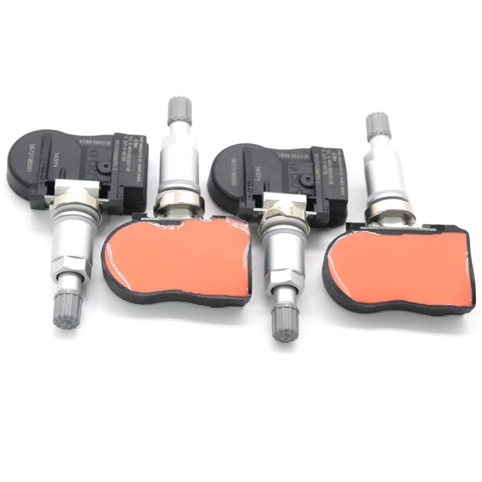 Sensor de Presión de Neumáticos para Peugeot 207, 307, 407, 508, 607, 807 Y 1007. para Citroen C4, C5, C6 C8. Sensor Presión Neumáticos TPMS para Coche(4 pcs)
