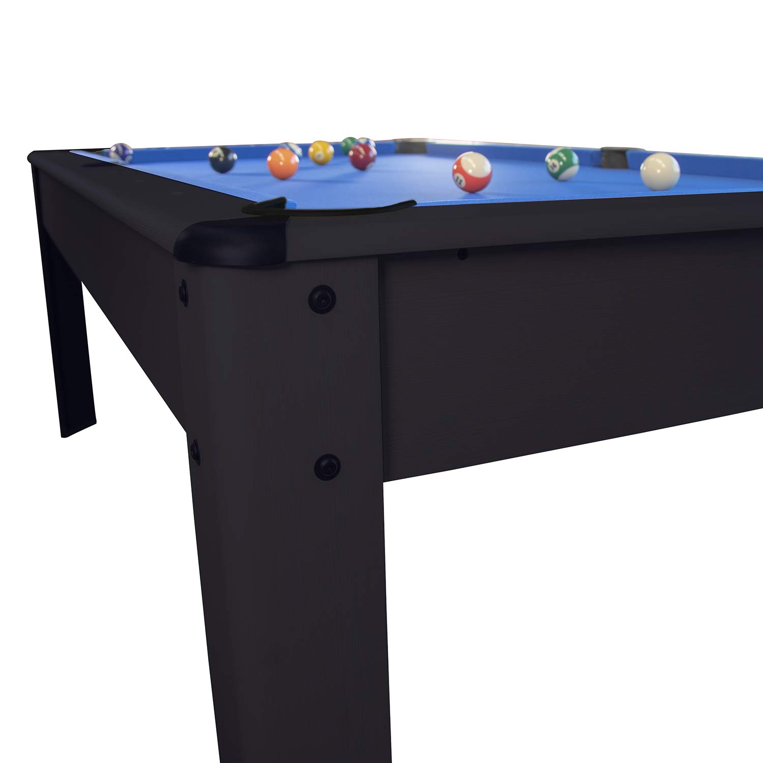 Billard Américain Harmony 6Ft - 206,5 x 116,5 x 80 cm avec Accessoires - Couleur Ebène (Noir)