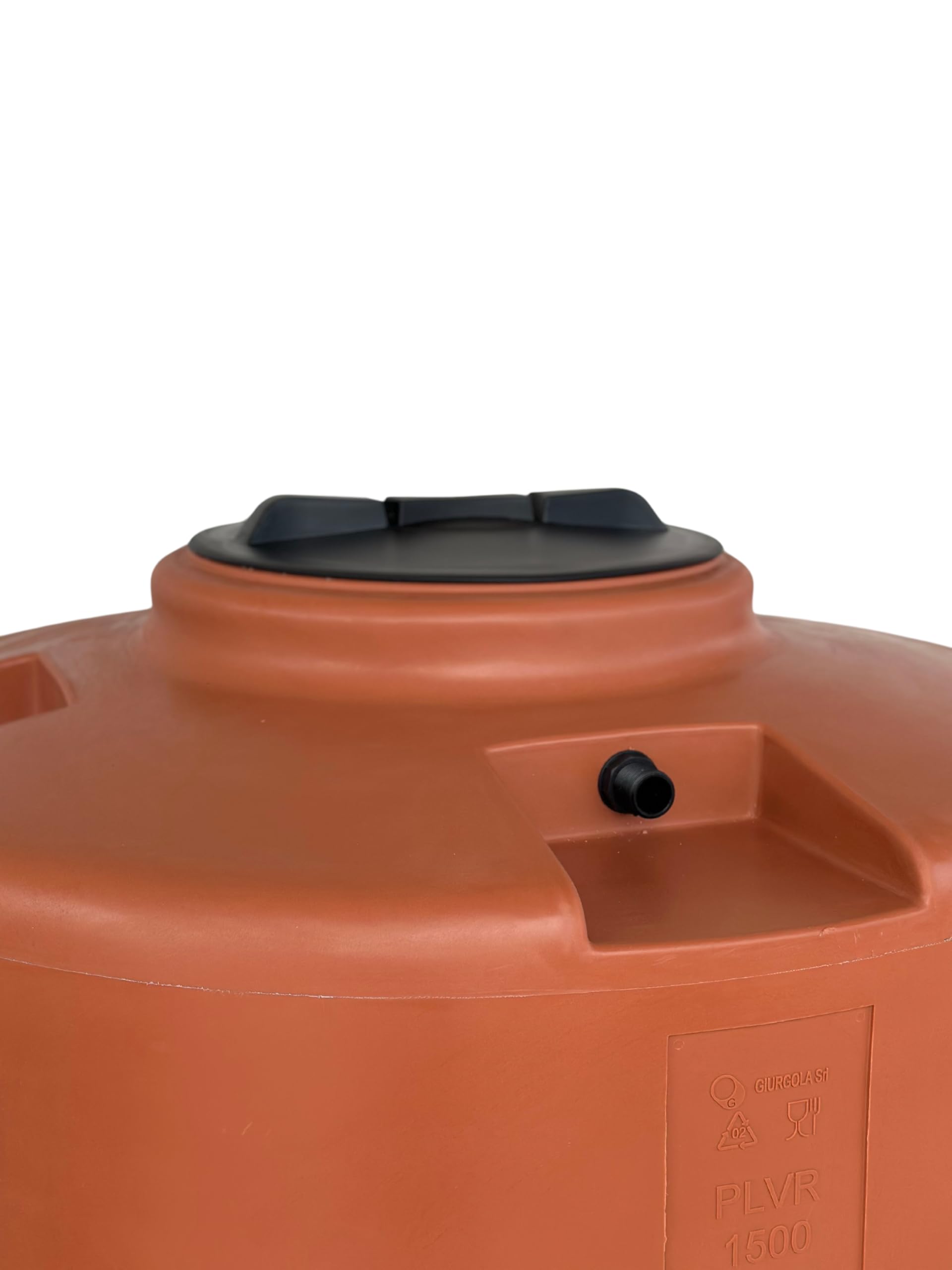 Serbatoio Acqua Potabile 300 Litri In Polietilene - Diametro 50cm, Made In Italy