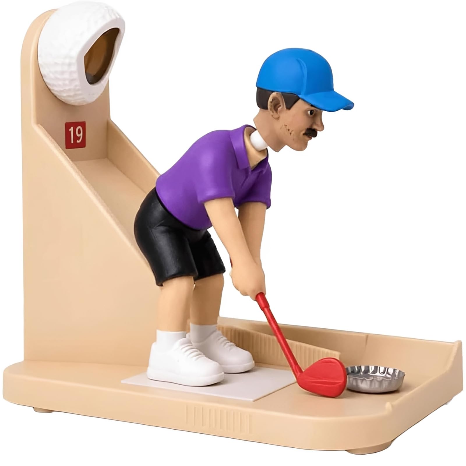 Golf Themed Automatic Bottle Opener,Golf Bottle Opener, Beer Bottles Cap Launcher for Golf Lovers,Beverage Opener, Practical Bar Tool for Kitchen, Home Pub and Party
