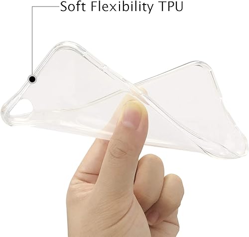 Miniatura 5 de TENOC Funda para teléfono compatible con iPhone Xs y iPhone X10 fundas ultra delgadas transparentes de poliuretano termoplástico suave protección