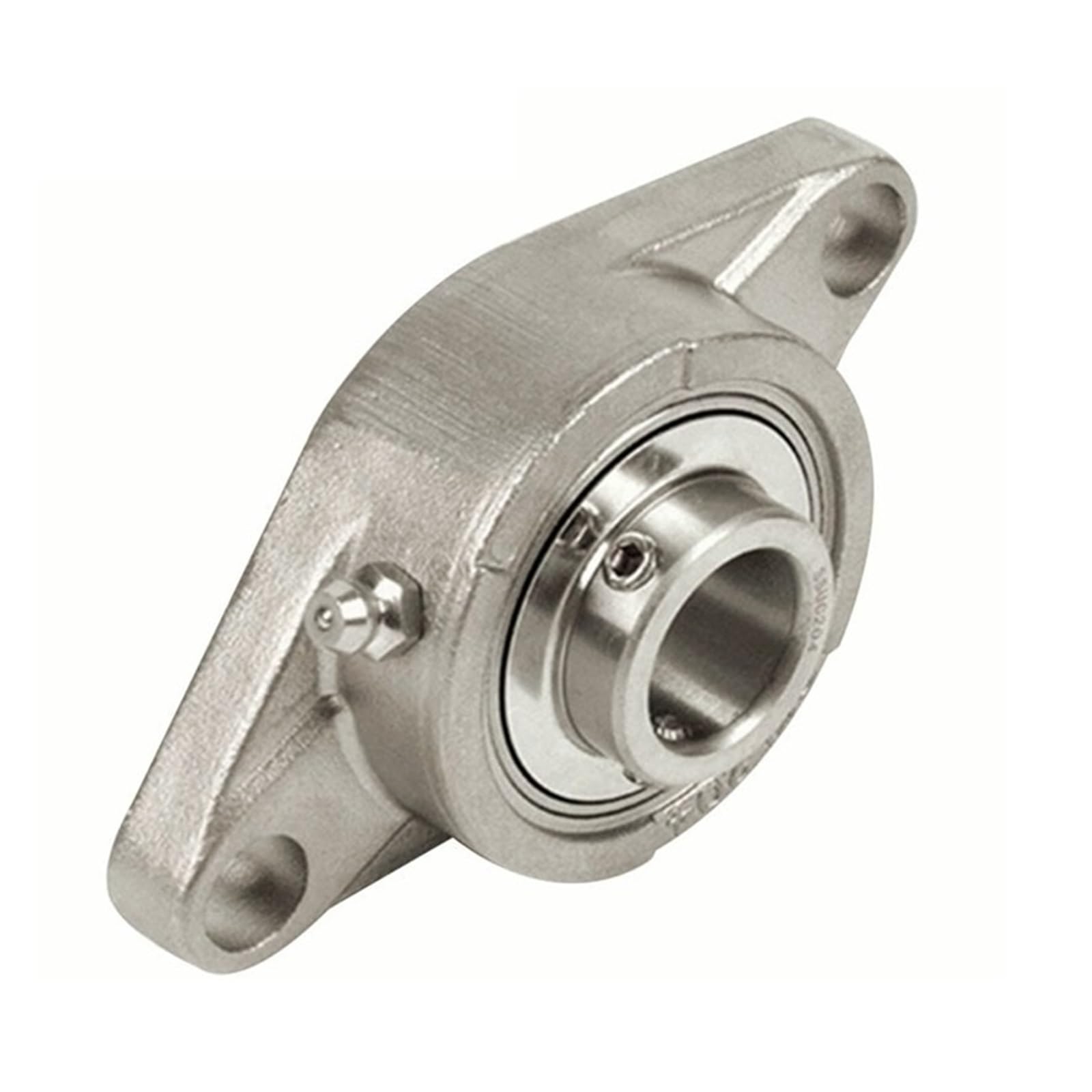 1 pieza SUCFL206 304 Rodamiento esférico exterior de acero inoxidable con inserto correa