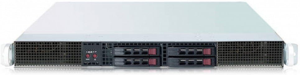 Supermicro SuperServer SYS-1026GT-TRF Dual LGA1366 1800W 1U Rackmount Server Barebone System (Black)