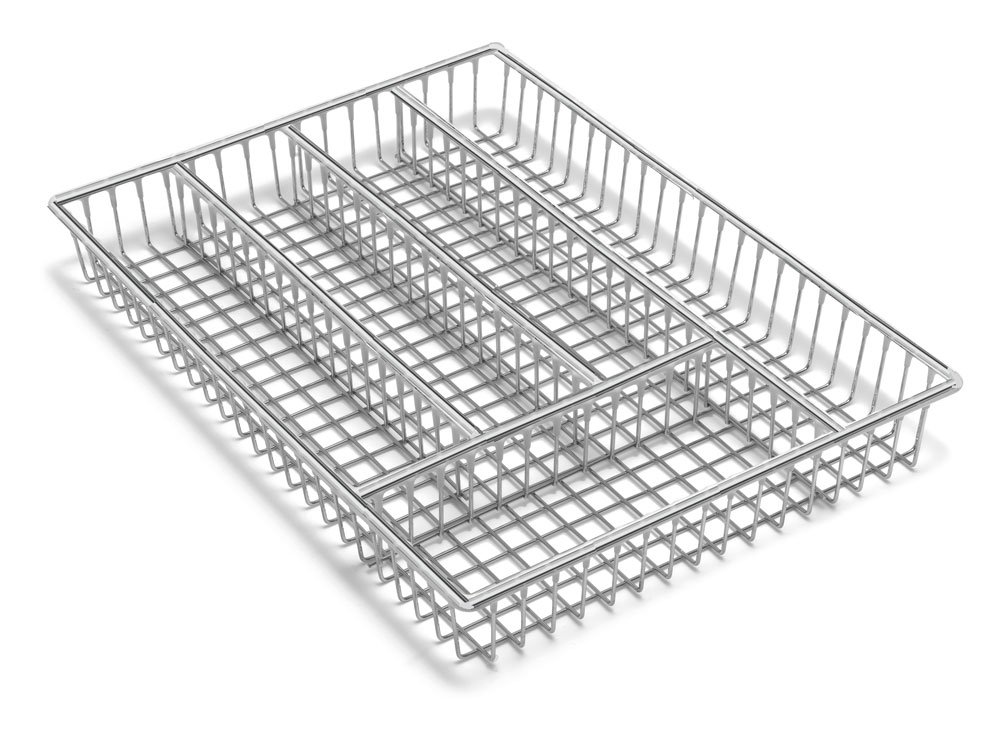 Addis 517507 Wire Drawer Organiser Chrome, 26.5 X 36.5 X 5 cm