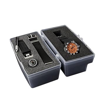 Amazon | Luminox 3509.SC.Set Scott Cassell UVPセット ブラック