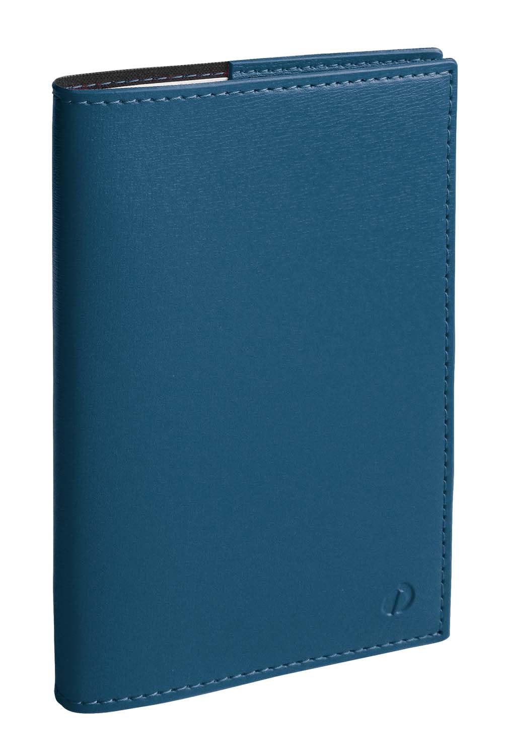 Quo Vadis - Agenda - 2026 - Président Prestige - Semainier Planning - Français - Soho - Bleu - 14 mois de décembre à janvier - 21x27 cm - Papier Clairefontaine ivoire - Fabrication française