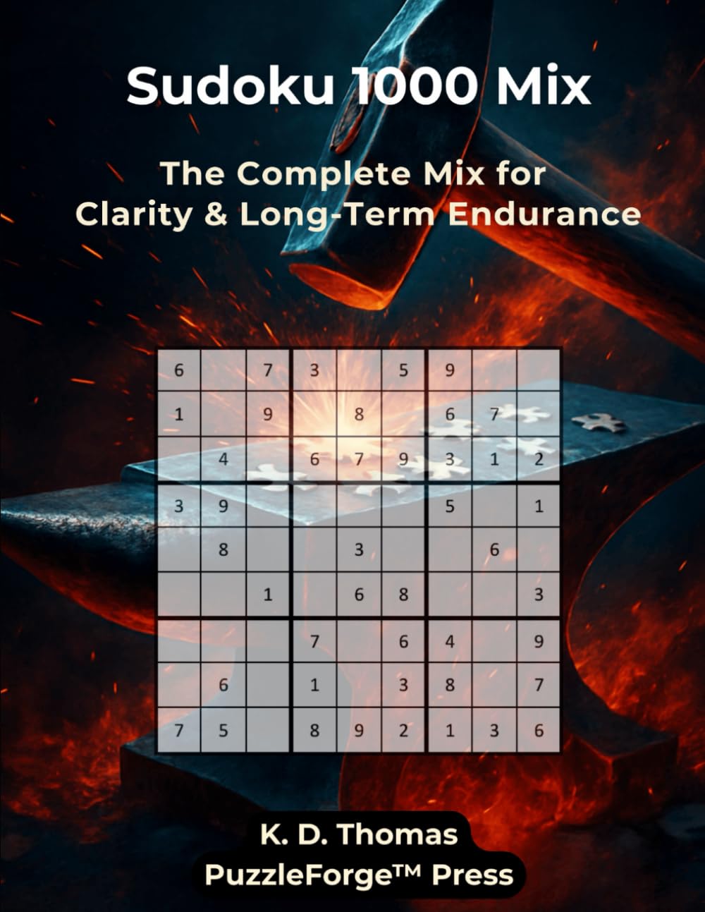 Sudoku 1000 Mix: 1000 Sudoku – The Complete Mix for Clarity & Long-Term Endurance (PuzzleForge™ Mixed Sudoku Forge Series – Variety Brain Training Puzzles)