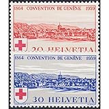  Goldhahn Schweiz Nr. 357-358 postfrisch ** \