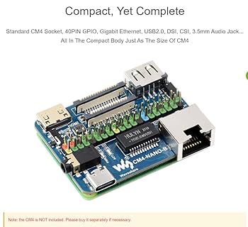 Amazon.co.jp: 超ミニ拡張ボードB型互換Raspberry Pi CM 4 CM 4