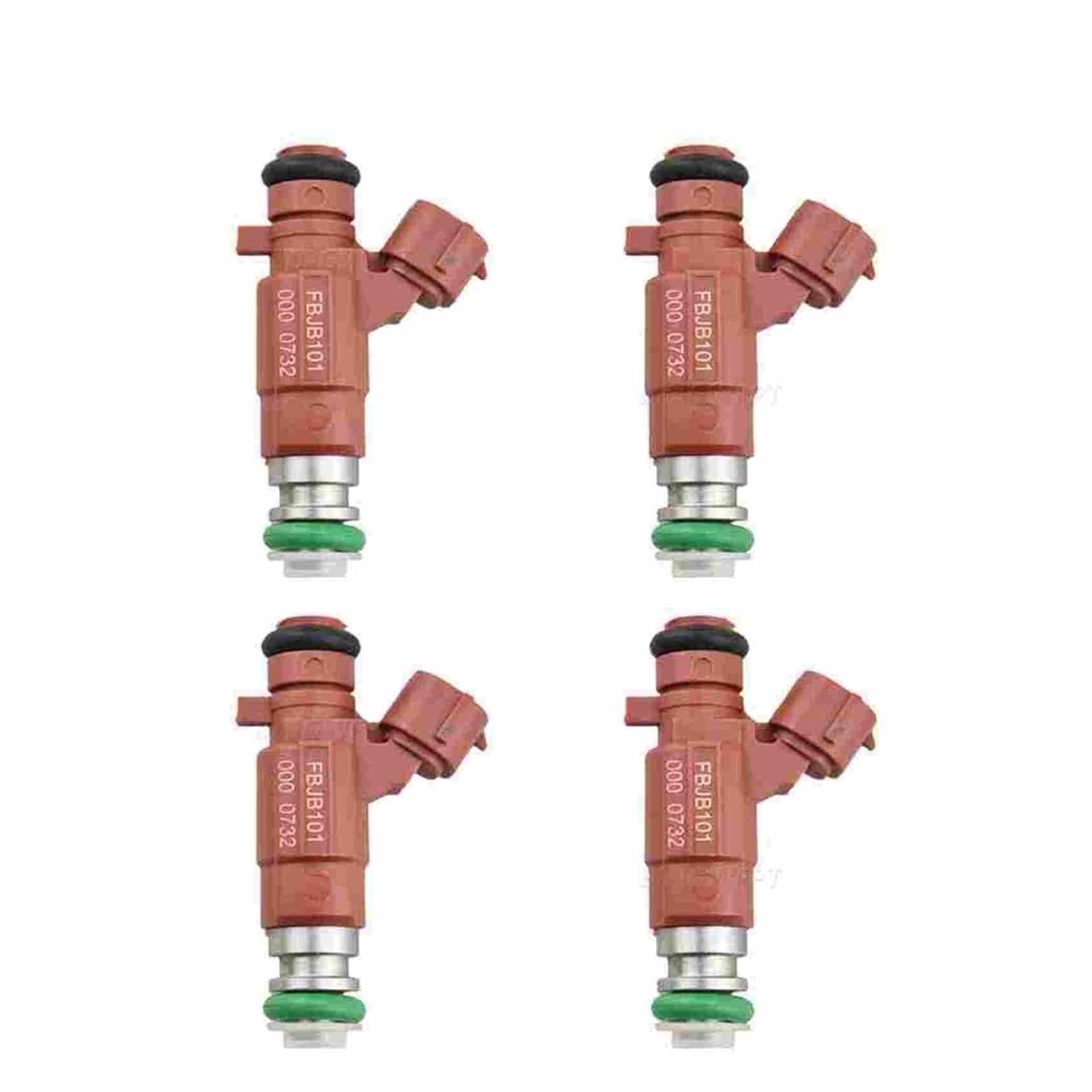 EBAYIN 4 unids/Set FBJB101 inyectores de Combustible Aptos for Mitsubishi 4G94 4G69 4G64 4G93 Pajero Pinin GDI 2,0 boquillas de Combustible