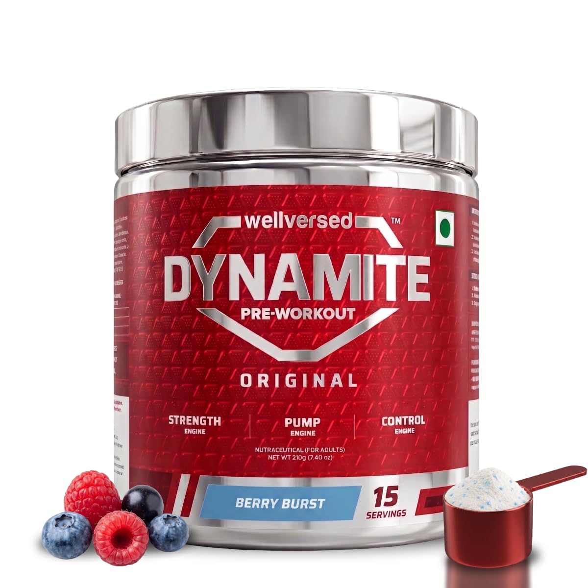 Dynamite Original Pre Workout For Men, Watermelon Ice, 15 Servings — Amazon image 14
