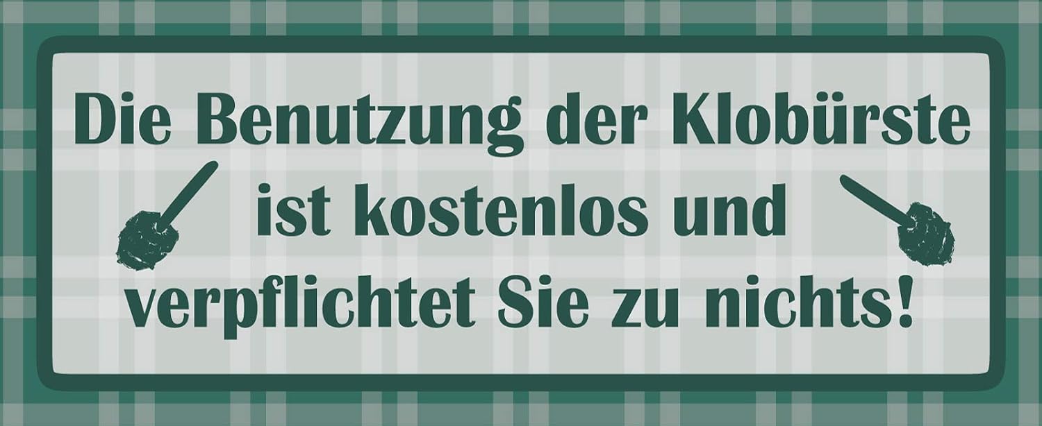 Schatzmix Blechschild Spruch Nostalgie Bier Biergarten Metallschild 27