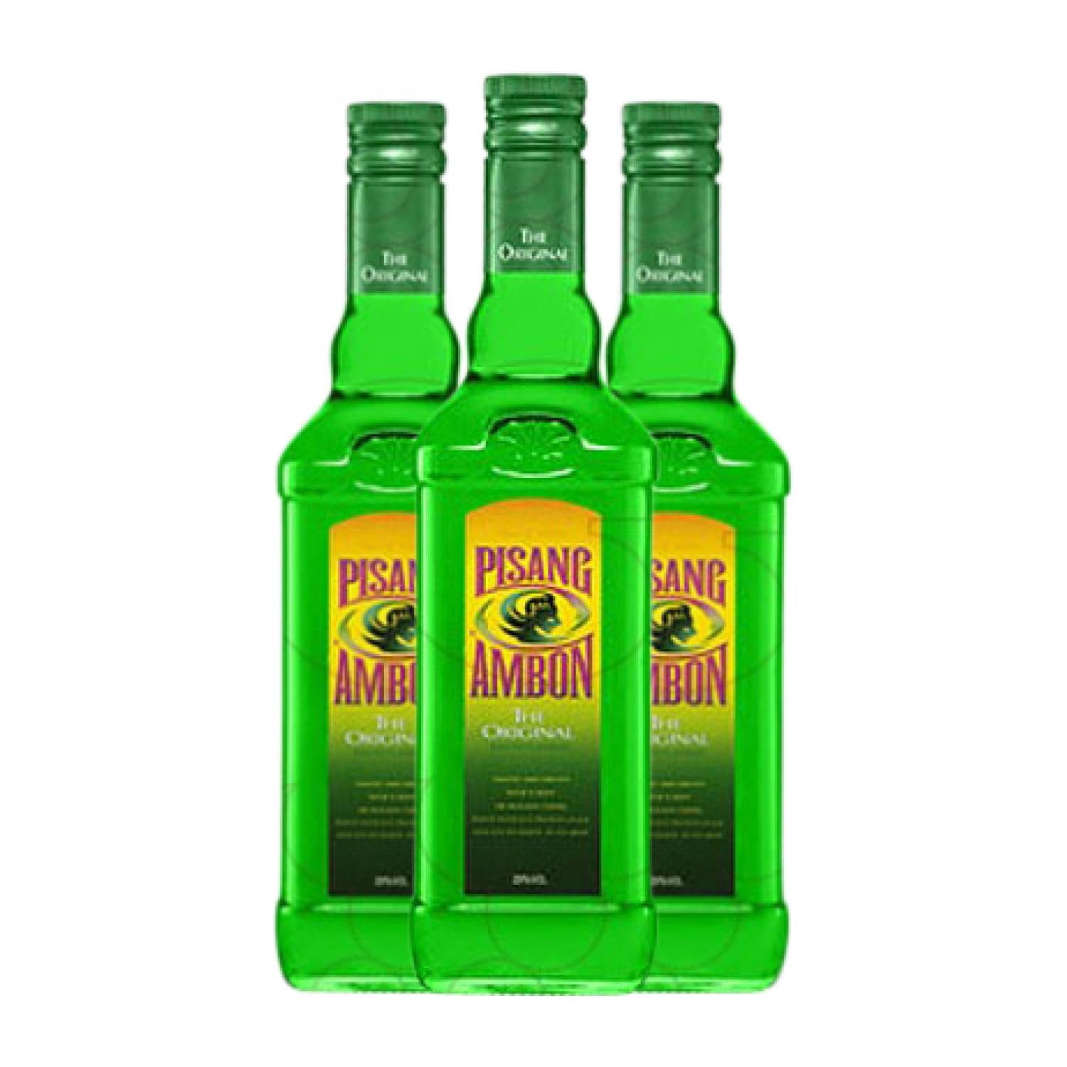 Licores Bols Pisang Ambon 70 cl (Caja de 3 Botellas de 70 cl)