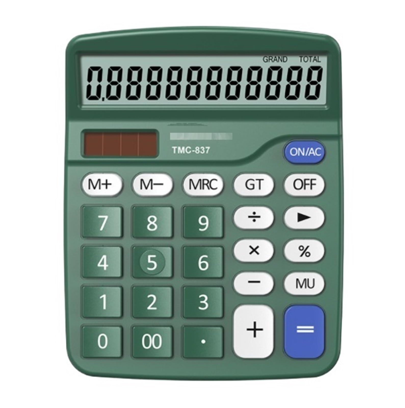 Calculatrice Calculatrice Scientifique avec Écran LCD Et De Bureau À 12 Chiffres for Une Utilisation Au Bureau Office(Grün)
