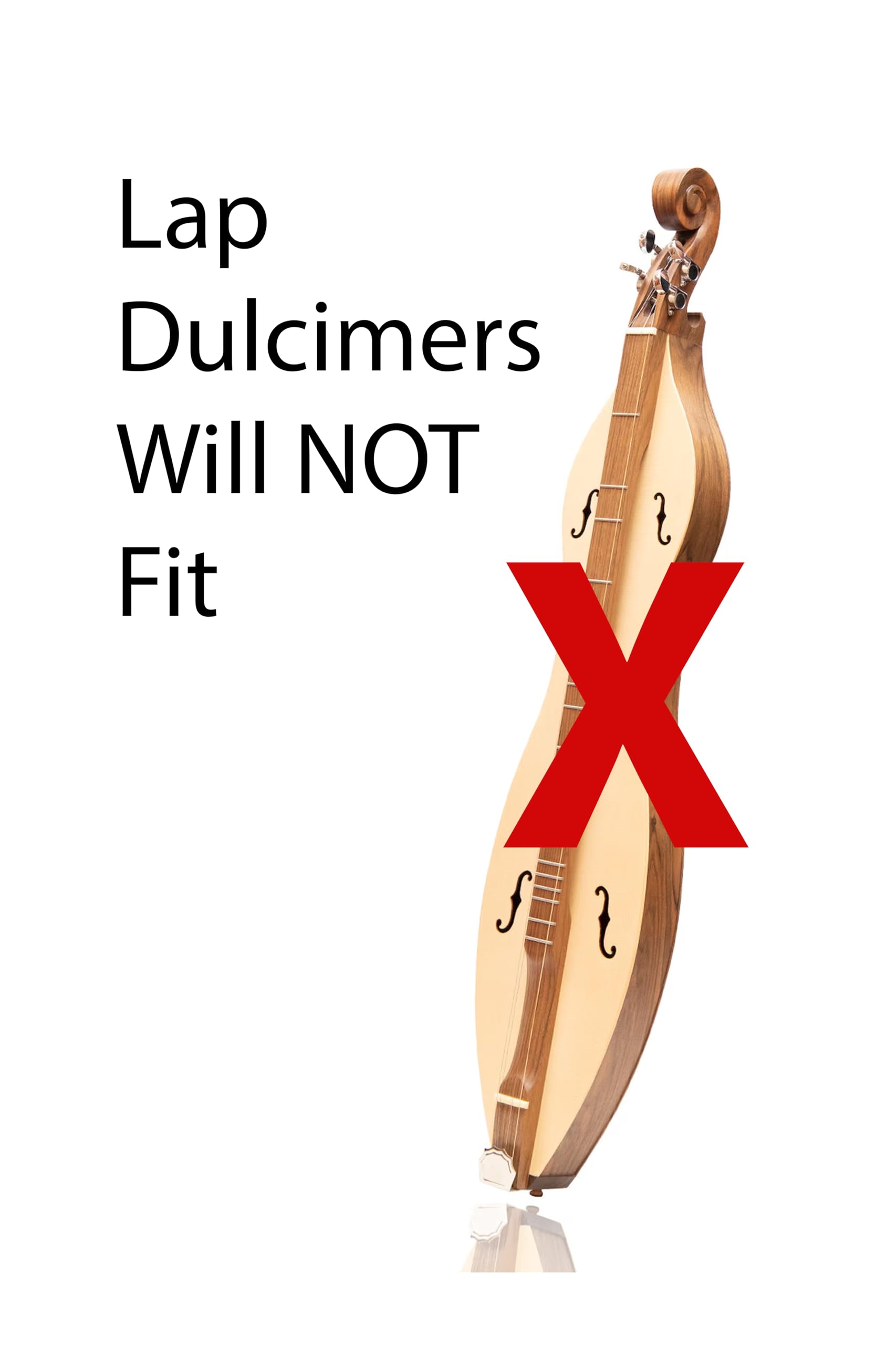 Jaromin Gig Bag/Travel Case for Boondocker Dulcimer Guitar, Merlin M4 - Image 6