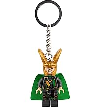 LEGO Marvel 854294 Loki Keyring from 6 Years, multicoloured