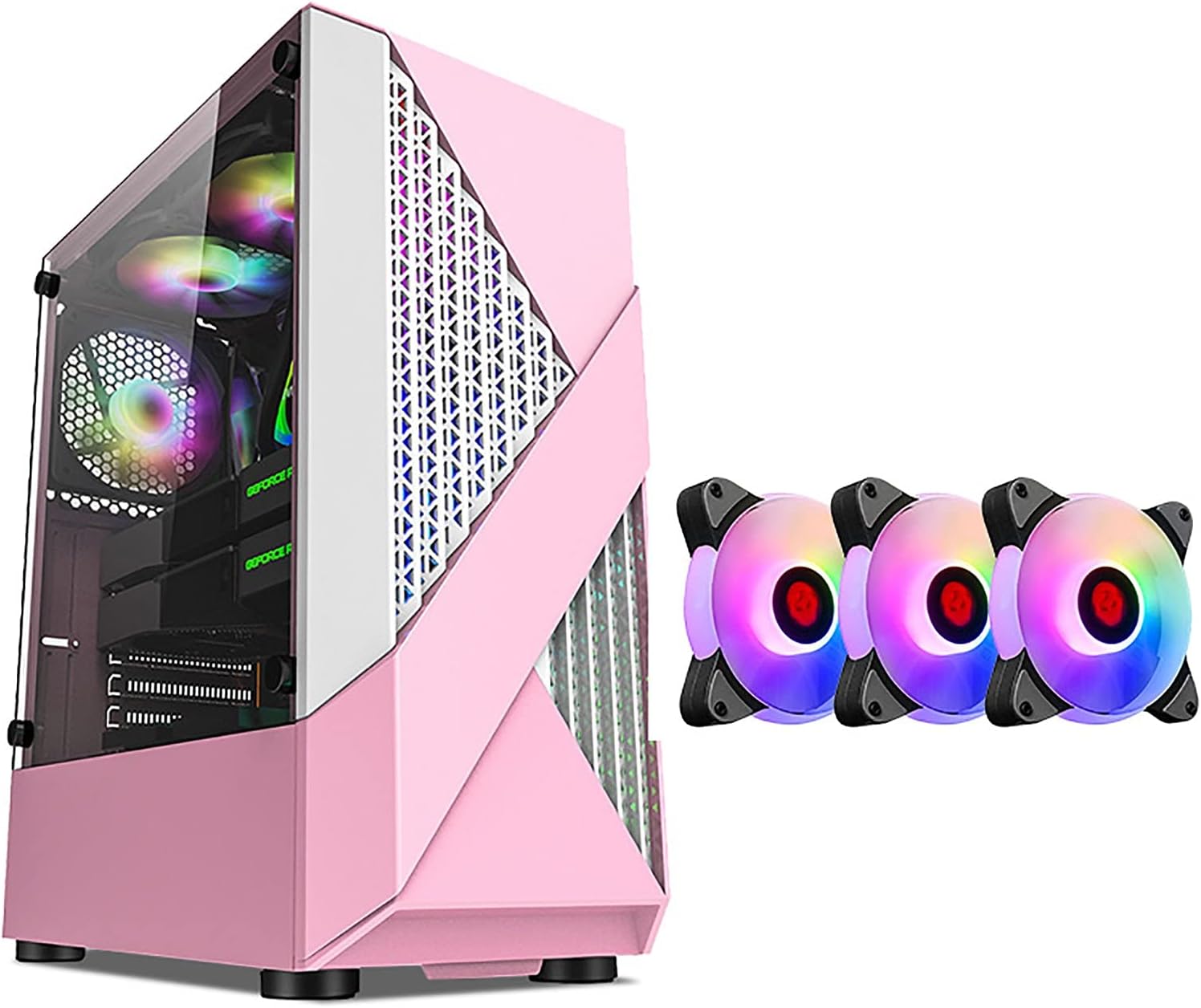 SilverStone SETA H1シリーズ ARGBライティング装備のミッドタワー