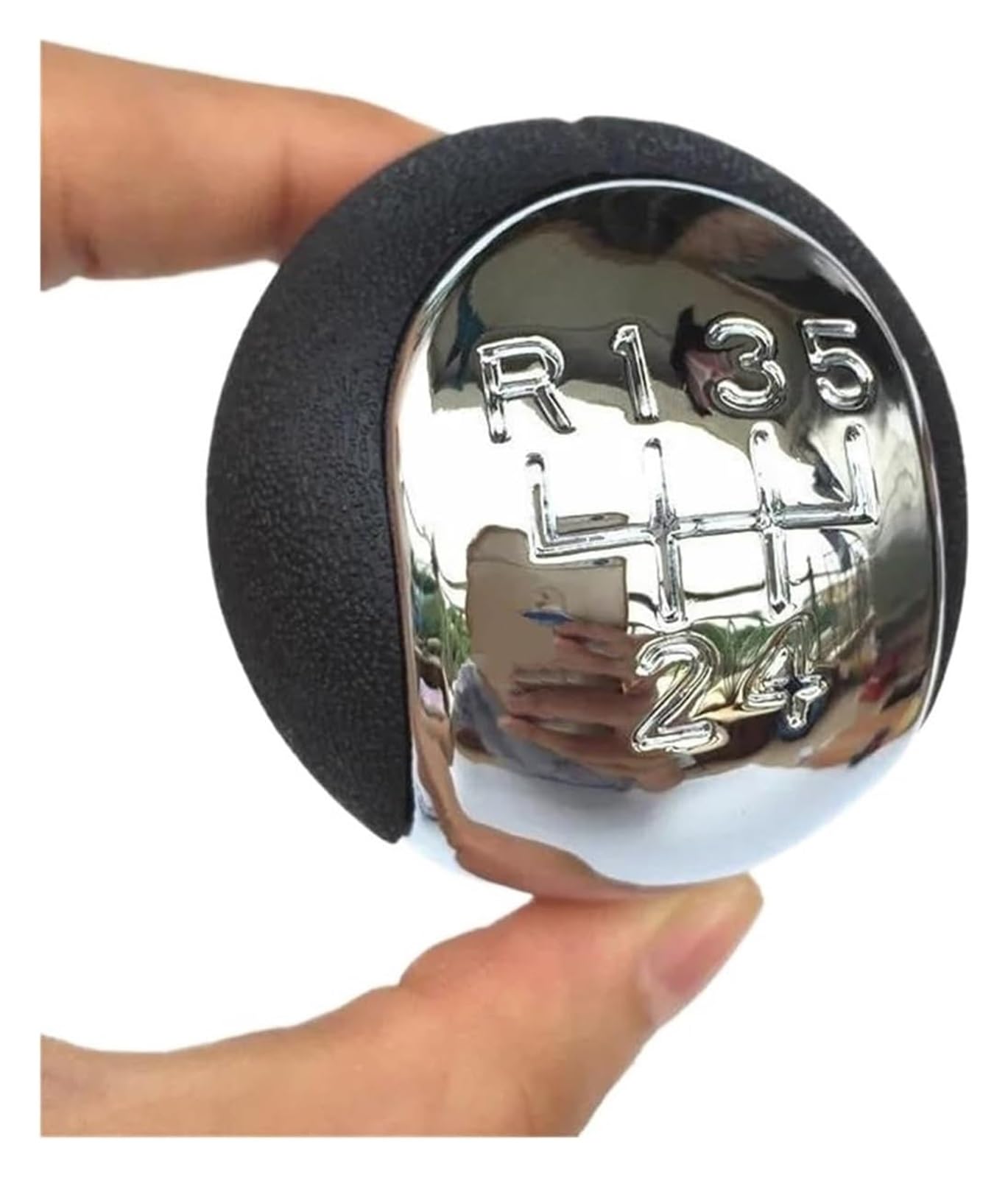 TRASH BIN Car Gear Shift Knob for Opel for Vectra C 2002-2005 5 6 Speed Manual Car Gear Shift Knob Gaiter(Gear Knob R12345)
