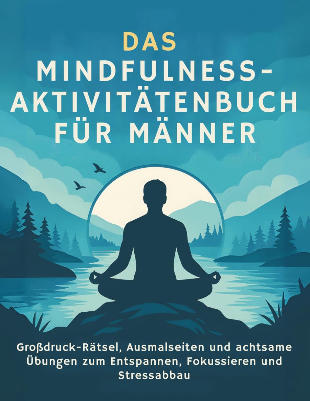 Der achtsame Mann: Aktivitätsbuch für Männer: Ausmalen, Rätsel und Achtsamkeitsübungen für Männer die abschalten möchten