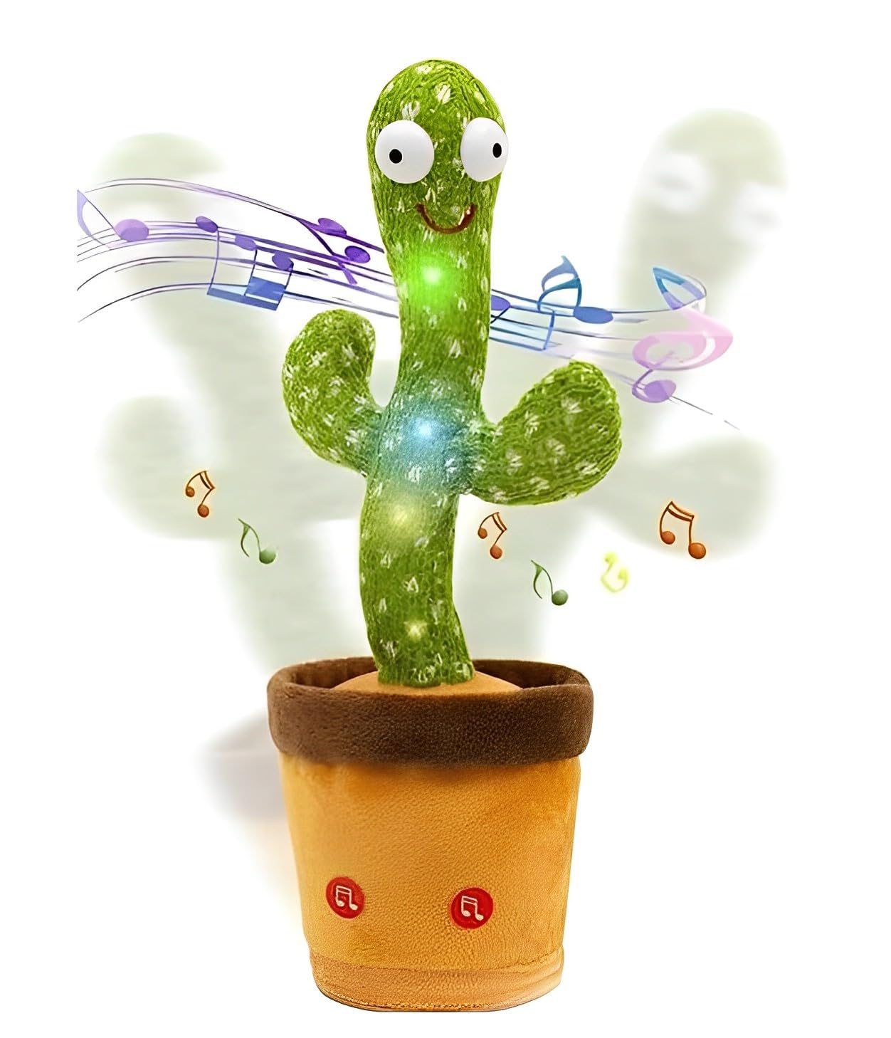 Beautifully Designed Cute Dancing Talking Cactus Toy/Talking Cactus Plush Toy Mimic Cactus Toy with Light and Music (B0CB3DD7MN) Amazon Price History, Amazon Price Tracker