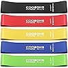 Resistance Bands for Working Out, Exercise Bands Resistance Bands Set with 5 Resistance Levels, Latex Loop Bands for Women Men, Workout Bands for Legs, Glutes, Strength Training, Yoga, Home Gym