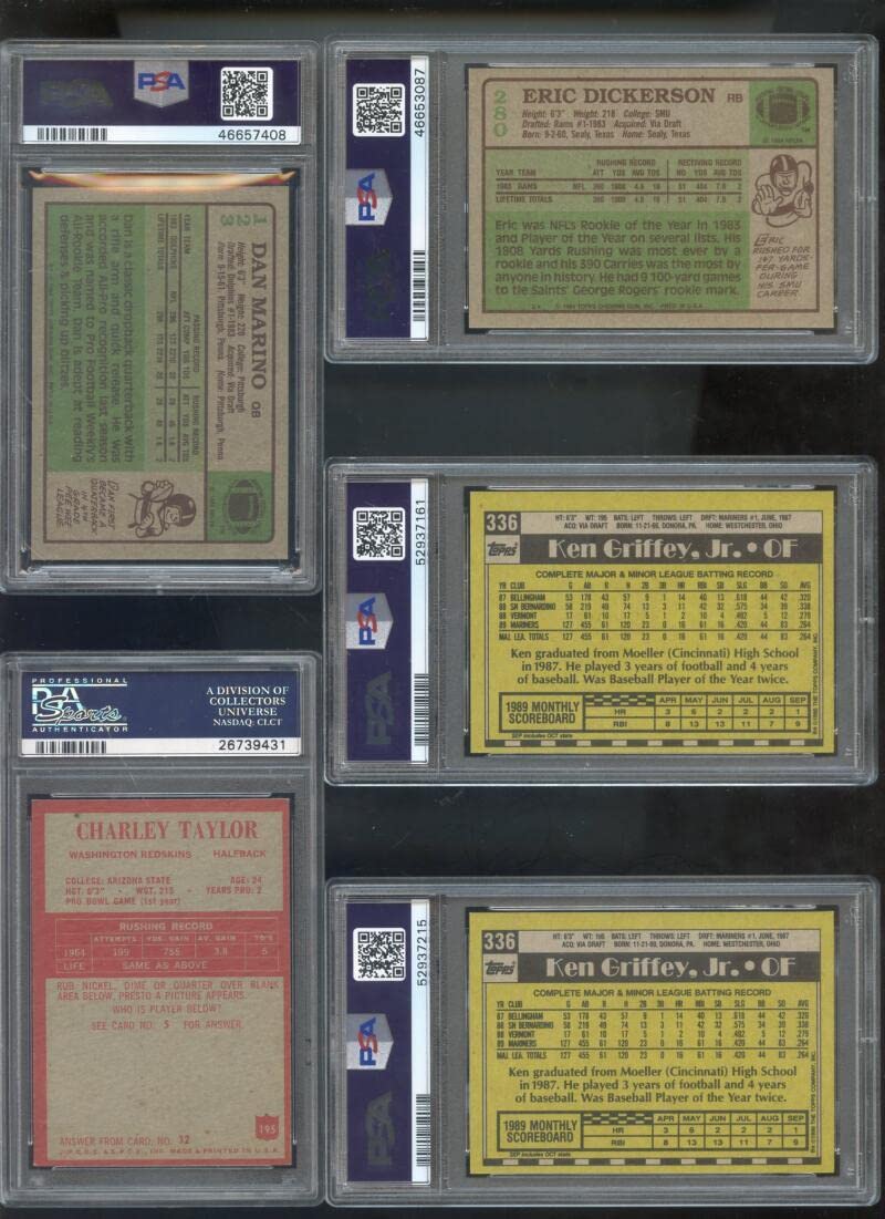 Amazon.com: 1990 Topps #336 Ken Griffey Jr. All-Star Rookie PSA 10 Graded  Baseball Card MLB GEM MT MINT : Collectibles & Fine Art