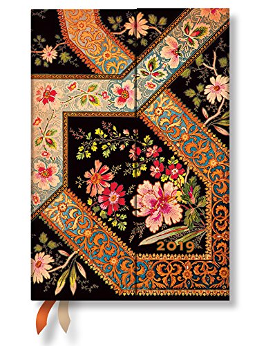 Télécharger Paper Blanks – Fleurs aquatiques Bouquet Sur Ébène – Calendrier 12 mois 2019 Mini un jou PDF