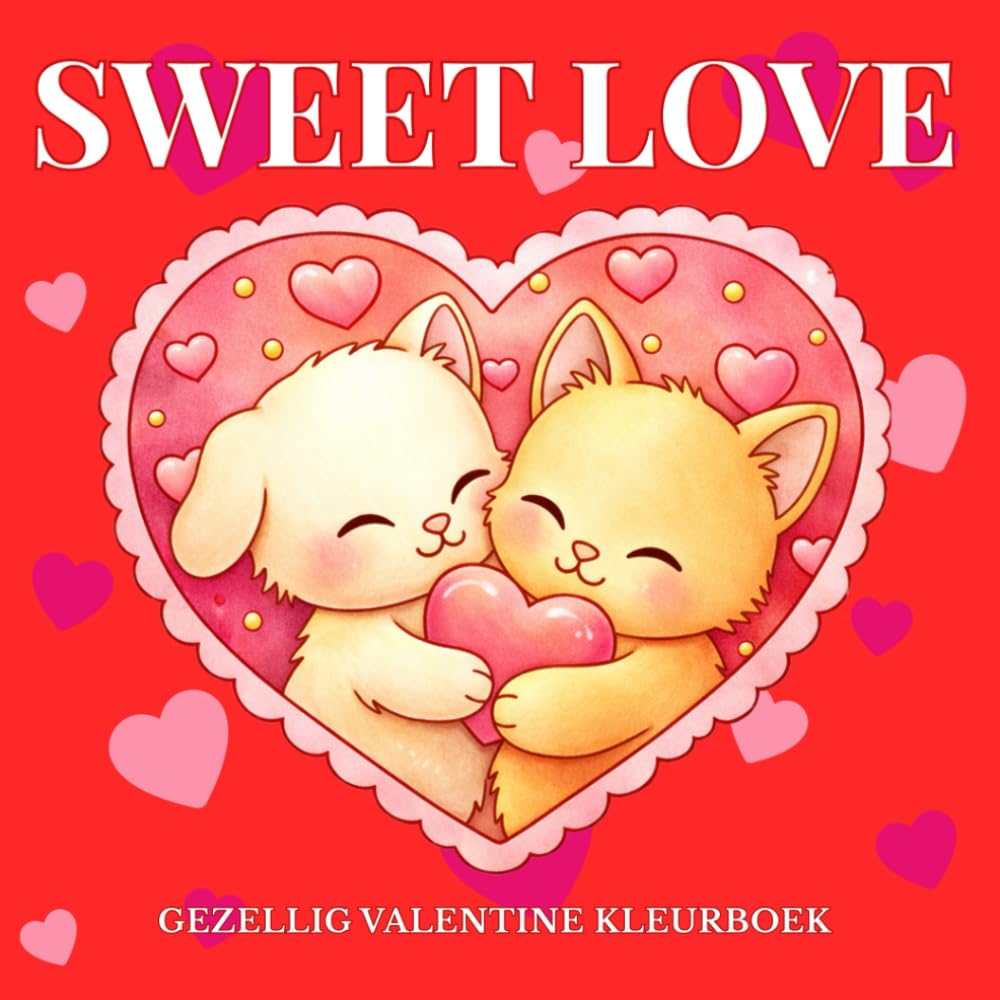Sweet Love: Een kleurboek voor Valentijnsdag