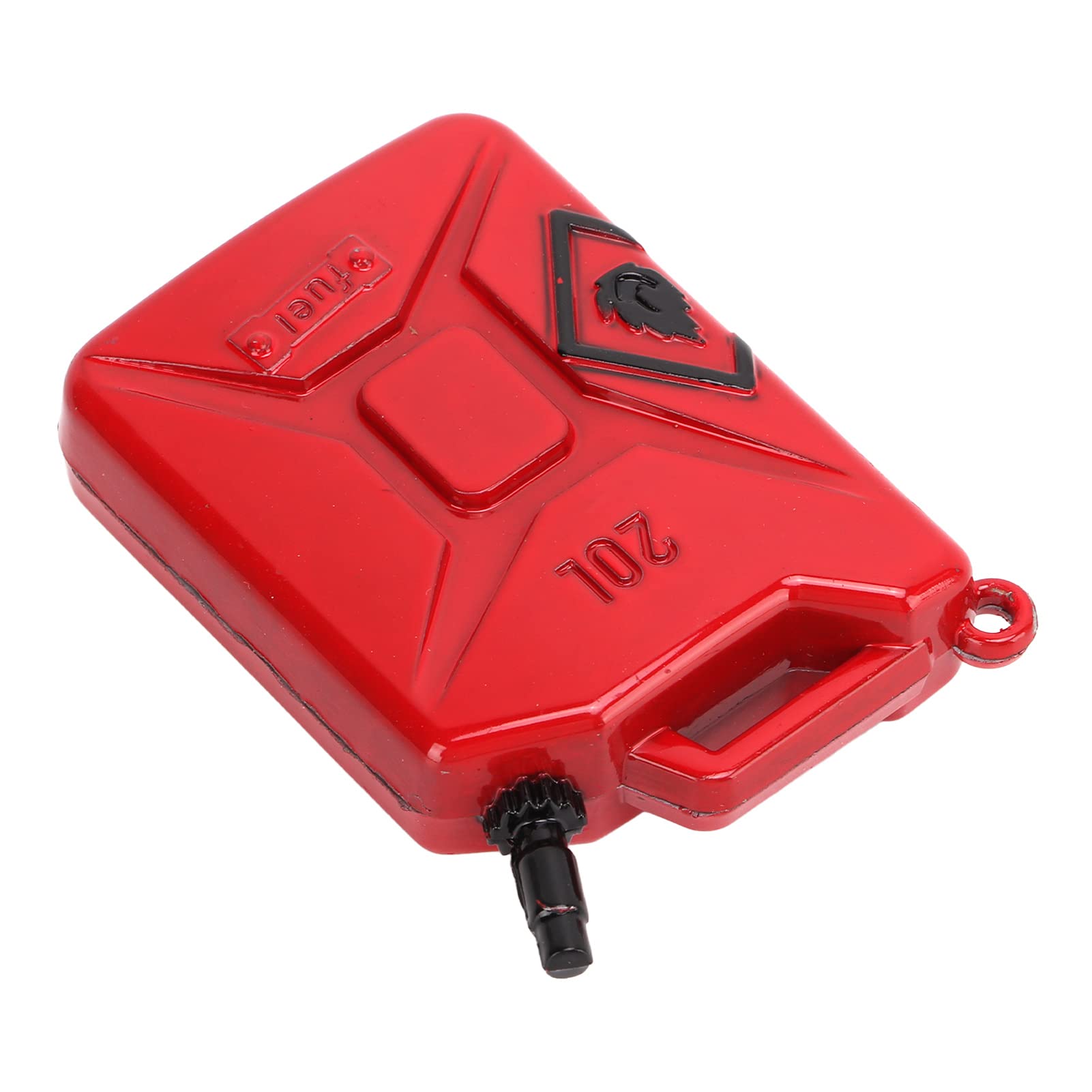 KIMISS Mini Réservoirs de Carburant pour Camion RC, pour SCX10 90046,2 Pièces, Réservoirs d'huile de Simulation en Métal Durable pour Voiture d'escalade 1/10