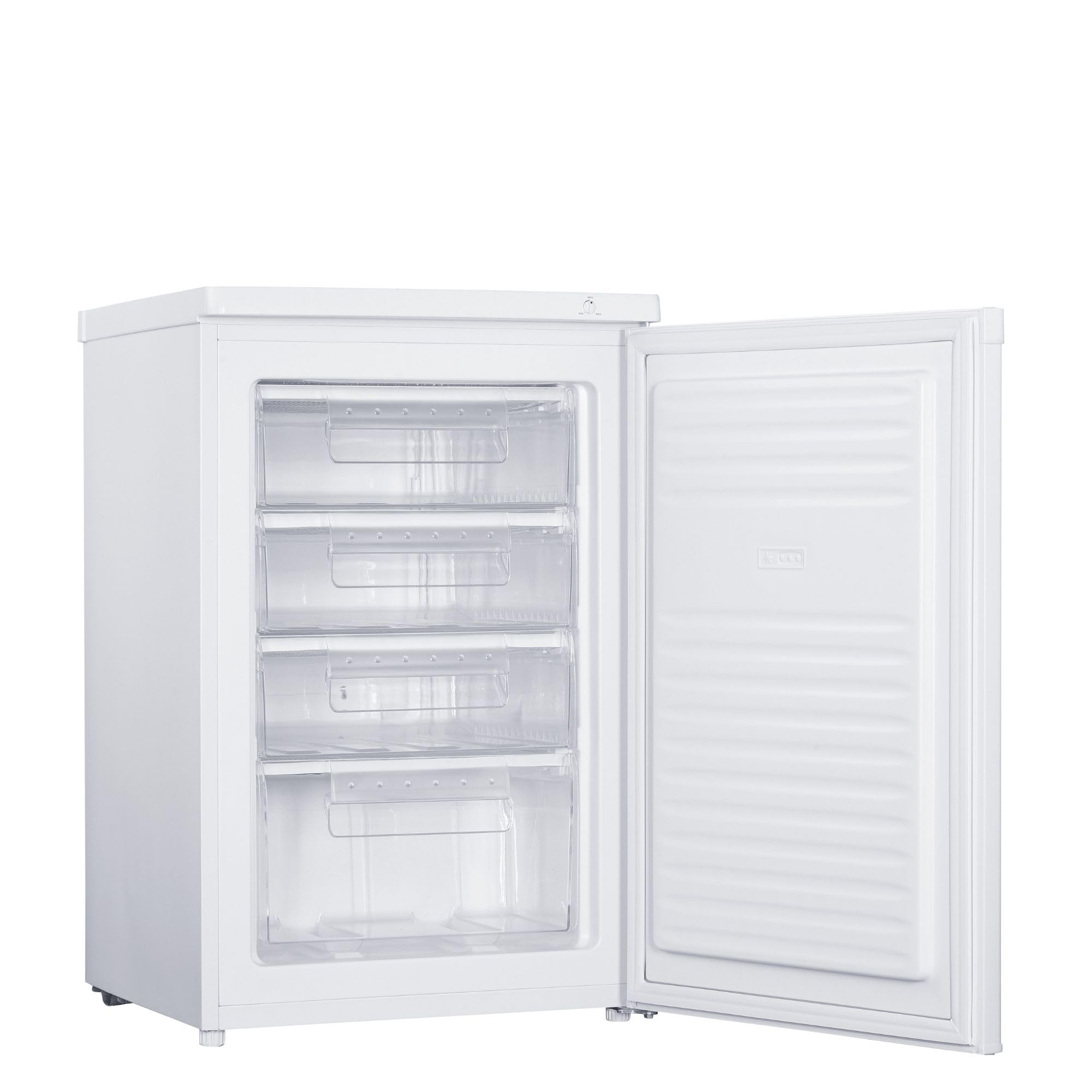 Under Counter Freezer - 91L Freezer, 85CM Height, 55CM Width, Quiet 40 dB Operation, Freestanding Design, White, Ideal For Smaller Homes & Apartments - RF01UCFR91W01 - 2