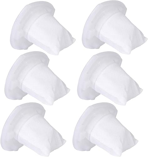 Miniatura 7 de Paquete de 6 filtros de repuesto compatibles con Black & Decker VF110 Dustbuster aspiradora inalámbrica de mano CHV1410L CHV9610 CHV1210 CHV1510