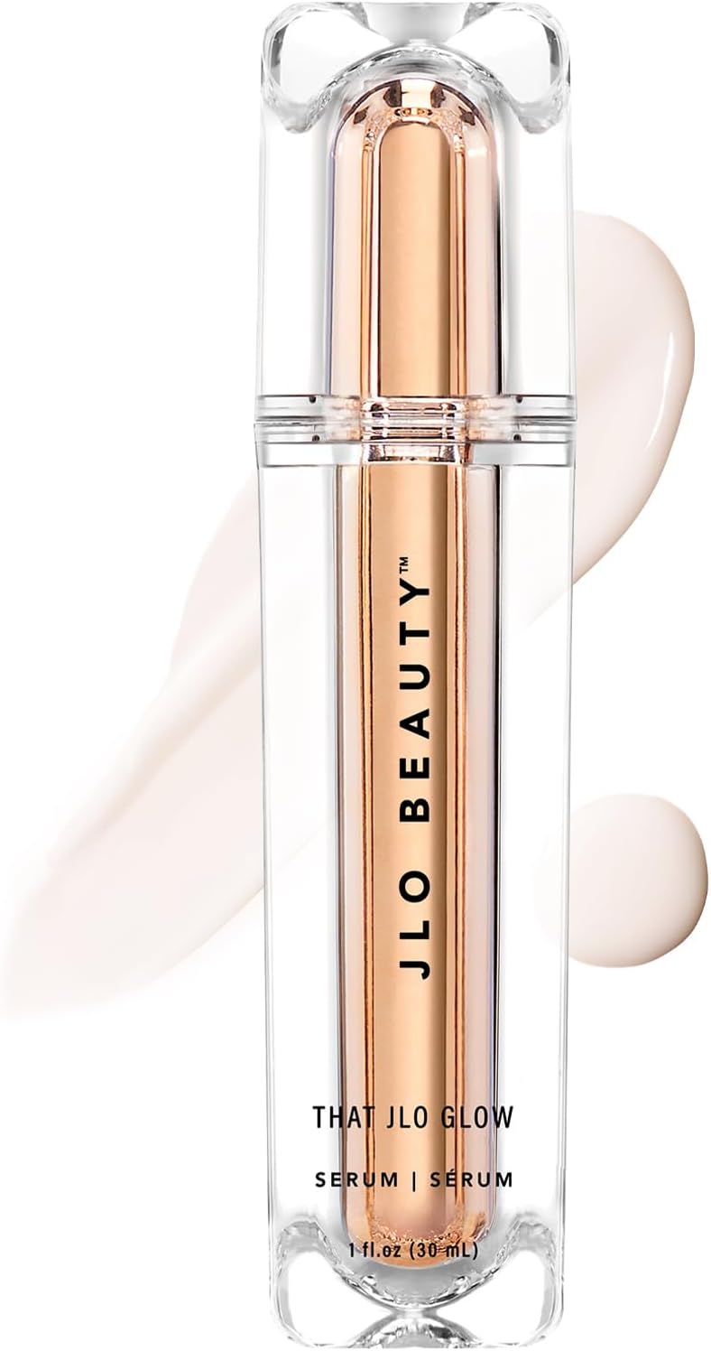 JLO BEAUTY That JLo Glow Serum | Skin Care that Tightens, Brightens and Hydrates, Made with Niacinamide and Squalane | 1 Oz