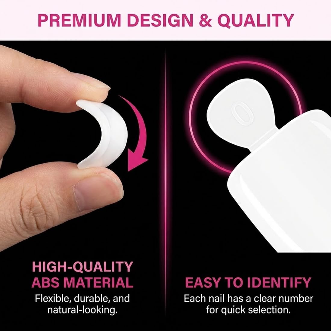 KAHZOR 120 pezzi Unghie Finte Corte Bianche per Piedi, con etichette adesive, Quadrate Opache, Copertura Completa, Press on Nail, Colla per Finte, Gel Unghie Adesive (bianco) - 4