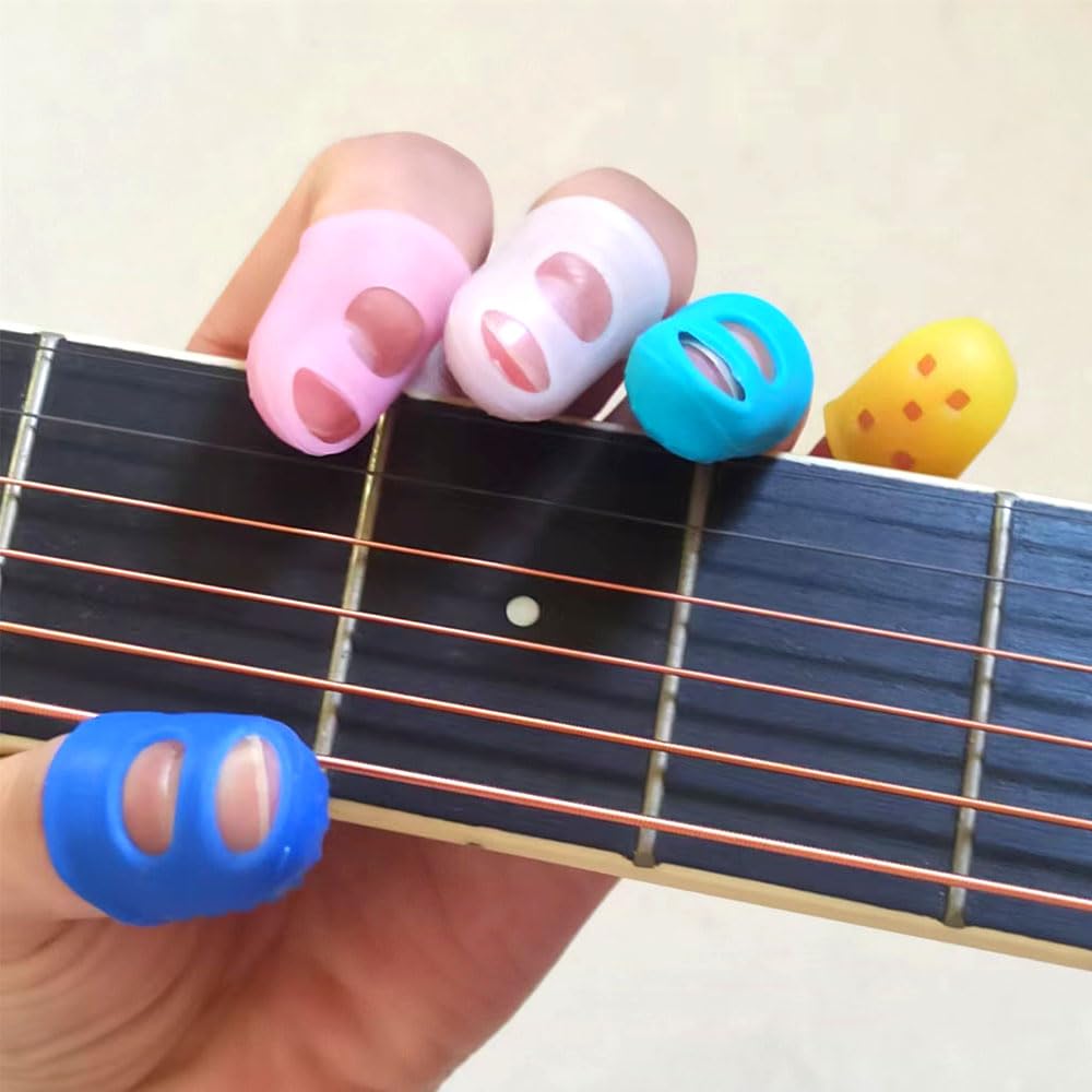 Ditali In Silicone 50 Pezzi - 5 Taglie E 5 Colori, Antiscivolo E Riutilizzabili - Foto 6