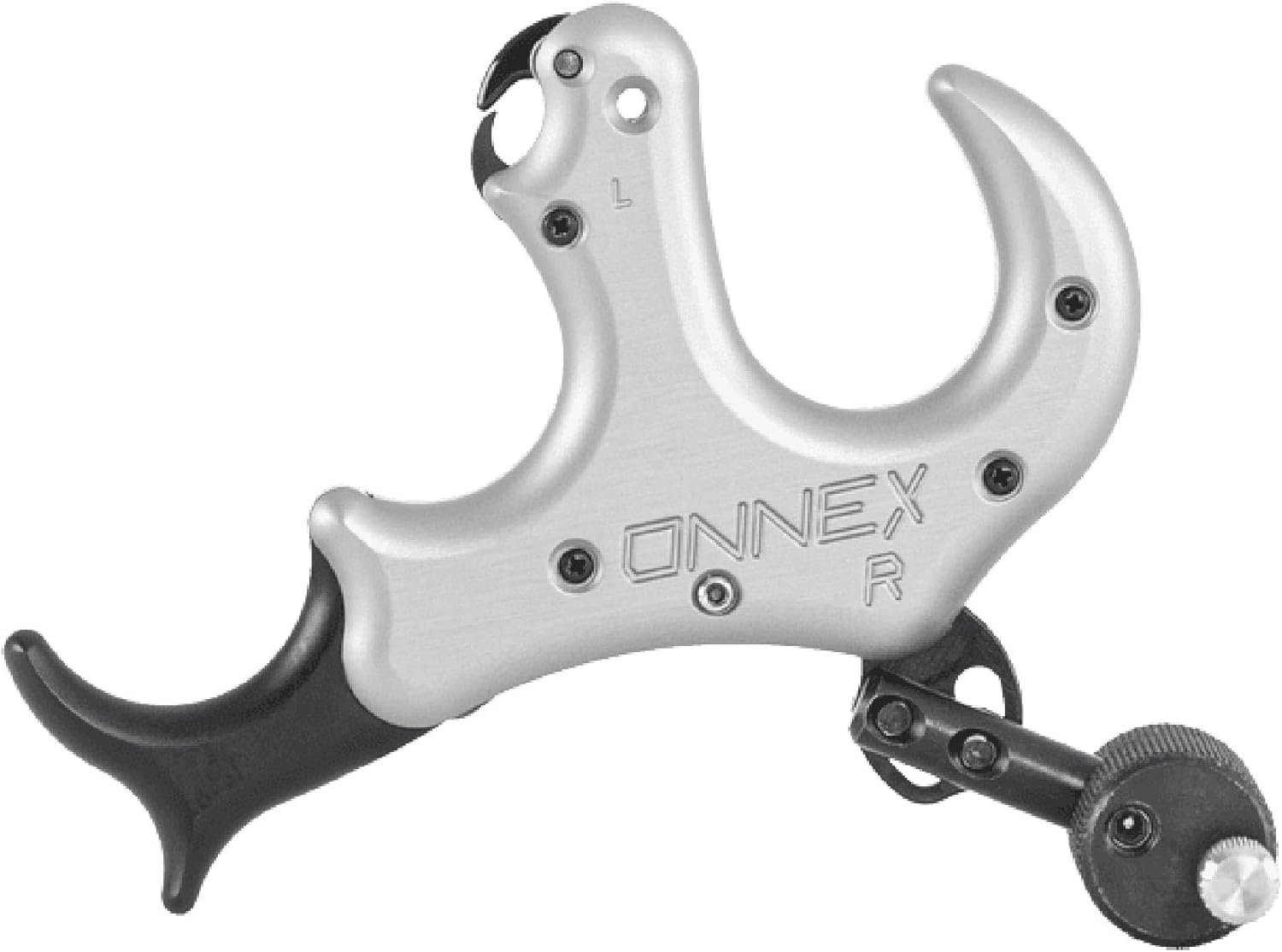 Stan OnneX Resistance Archery Release – Ergonomic 3 & 4 Finger Grip, Universal Handle Platform, Crisp Searing System, Trainer Lock, Modular Fit
