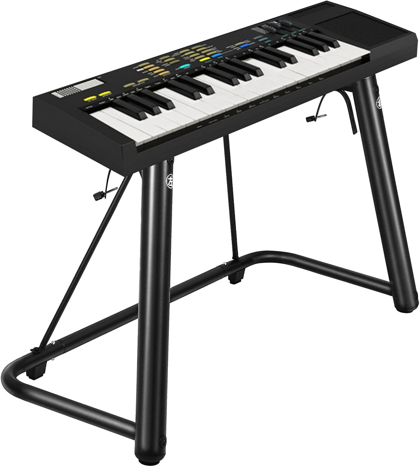 U-shaped Metal Keyboard Stand Heavy-duty Piano Stand for Keyboards Thickened Wide Design Sturdy Music for Home and Performance Use - Image 1 of 9