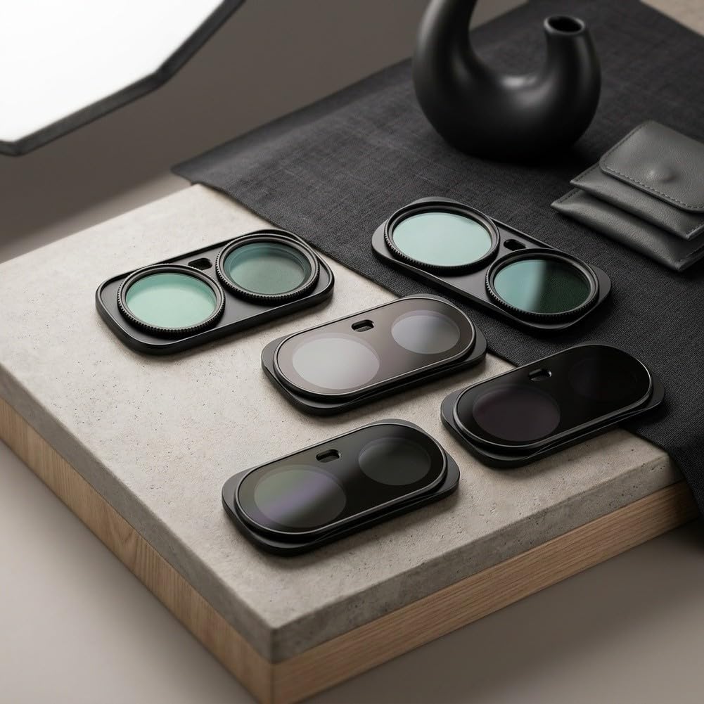 CPL UV ND - Filtros de lente negra suave para Insta360 Luna