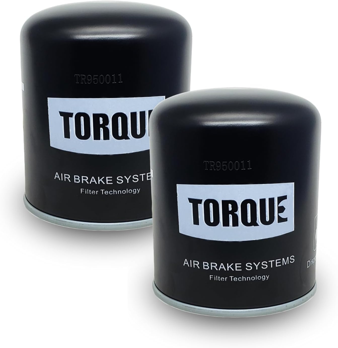 Torque 2 Set of 950011 Cartridge for Wabco SS1200 SSTWIN Standard & Bendix AD-SP and AD-is Air Dryer (Replaces Meritor r950011, 950011, Wix 24374) (2 x TR950011)