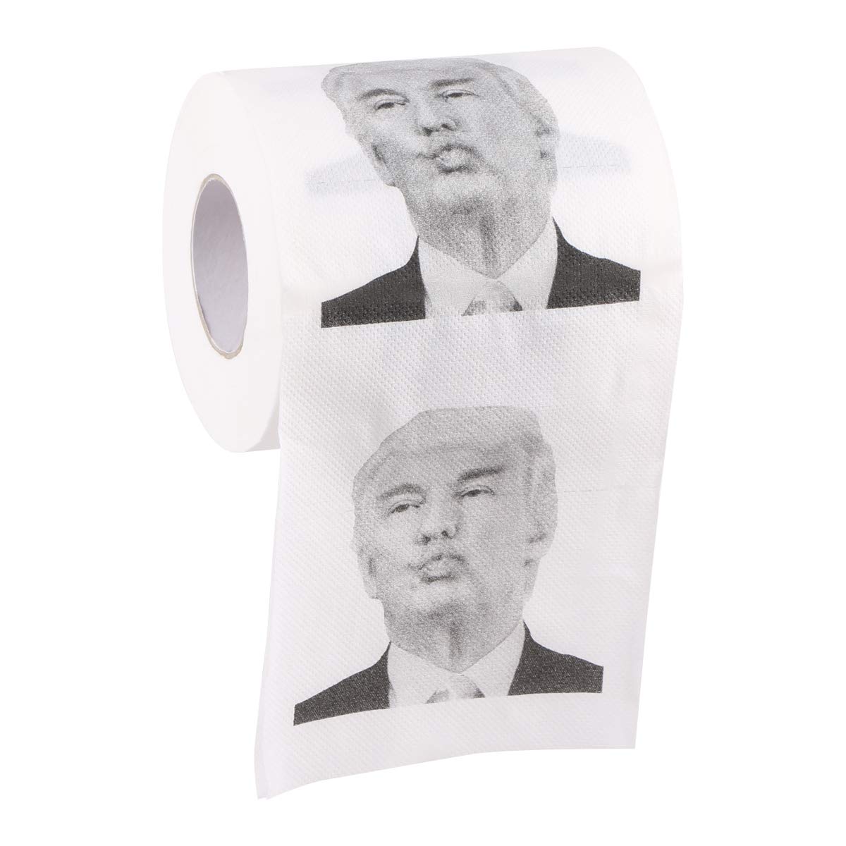 Yoodelife Donald Trump Toilet Paper, Highly Collectible Novelty Toilet Paper - Funniest Political Gag Gift - Donald Trump Kiss Prank Funny Joke Toilet Paper, 1 Roll