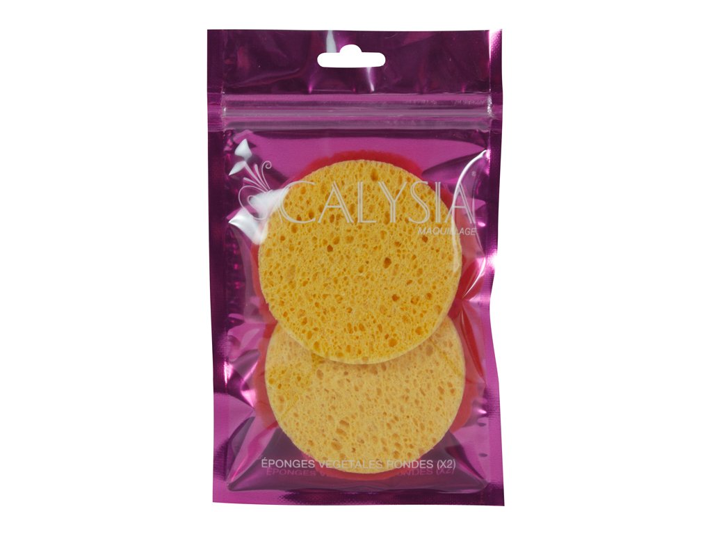calysia Vegetable Sponge Round x2