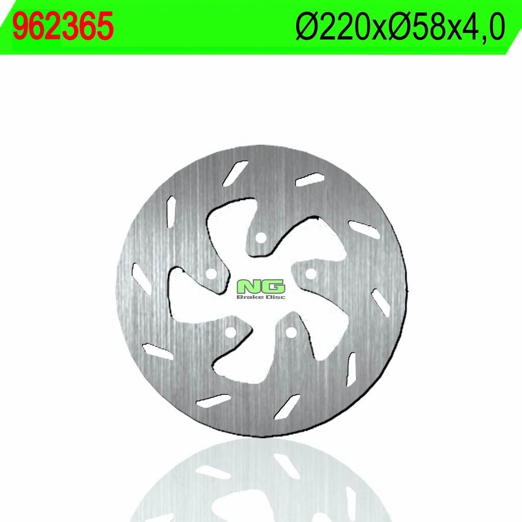 NG - 962365 : Disco De Freno 365 Ø220 X Ø58 X 4