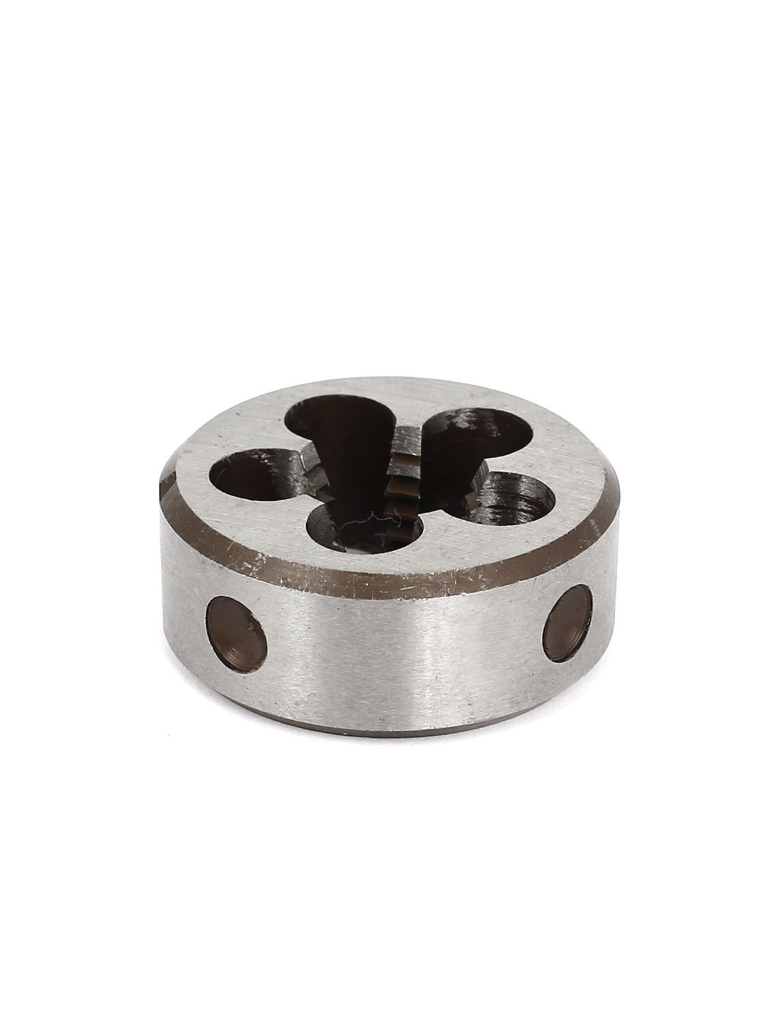 Aexit M18 x Dies 2.5mm 45mm OD Adjustable NPT Pipe Taper Round Split Threading Hex Threading Dies Thread Die